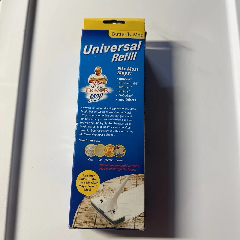Mr. Clean Magic Eraser Mop Head REFILL 10